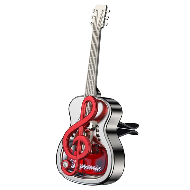 Car Fragrance Guitar Dynamic Note Air Outlet Car Essential Oil Aromatherapy