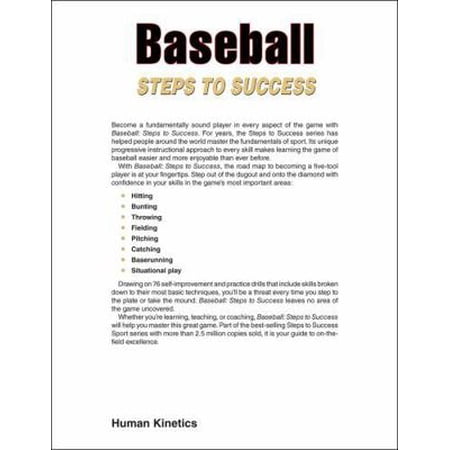 Pre-Owned Baseball: Steps to Success (Paperback) 1492504572 9781492504573
