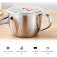 thumbnail image 4 of Fat Separator with Dual Spout Design, Gravy Separator, Stainless Steel Gravy and Sauce Strainer for Broth, Soup, Stew, Hot Pot, Cool Touch Handle, 4 of 7