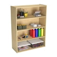 thumbnail image 2 of Bird In Hand 1335362 Childcraft Deep Shelf Storage Unit, 4 Shelves, 35.75 x 14.75 x 48 in., 2 of 2