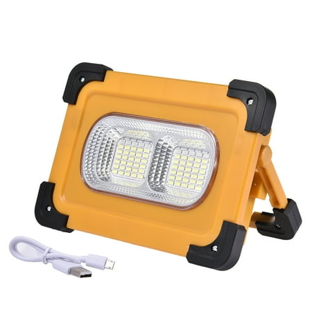 

JuLam LED Work Light Portable Waterproof Solar Flood Light Rechargeable Spotlight for Outdoor Work Camping