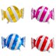 thumbnail image 1 of Kit de globos de caramelo, globos de juguete de Mylar para decoración de fiestas, 1 of 1