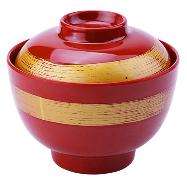 Miangastore Ramen Bowl Iron Traditional Japanese Style 1 Set 4.3x3.5x3.5in