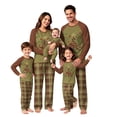 thumbnail image 2 of Christmas Family Matching Pajamas Set, Fun Holiday Print Long Sleeve Top & Pants Sleepwear & Loungewear, Perfect for Xmas Movie Nights & Gift Exchanges, Cozy Pajama Sets, 2 of 6