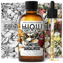 HIQILI Honeyed Sandalwood Fragrance Oil ,Luxury Scent, 30mL for Hotel Lotion Candle&Soap Making