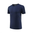 thumbnail image 6 of ZVNAΖH Men's Workout Shirts Quick Dry Athletic Gym T-Shirts Breathable Short Sleeve Sports Performance Tee Tops, 6 of 6