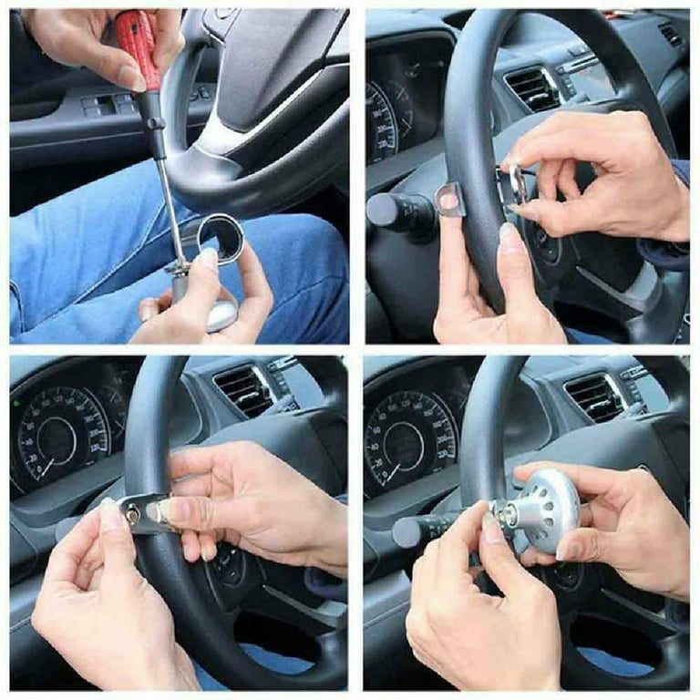 Cogfs Car Auto Steering Wheel Suicide Spinner Handle Knob Booster Blue 