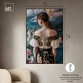 thumbnail image 5 of Birth Of Venus Dress Fashion And Glam Canvas Wall Art by Art Remedy, Black Floater Frame, 36"x54", 5 of 7