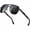 Gloss Black, variant on Polarized Aviator Sunglasses Men Women Retro Vintage Square Pilot Sun Glasses UV400 Protection - Silver