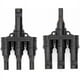 thumbnail image 1 of Conectores para paneles solares de alta resistencia, material PPO para conector en T, resistencia al agua IP67, retardante de llama, instalación sencilla y eficiente, resistente a la corrosión,, 1 of 5