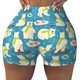 thumbnail image 2 of Balery Cute Polar Bear Fishing Pantalones cortos de entrenamiento estampados para mujer, sin costuras, ajustados, para gimnasio, yoga, correr, deportes, ejercicio activo, fitness.-Large, 2 of 8