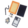 thumbnail image 1 of Motor de carburador Carbo Rebuild Kit Motor Filtro de aire Tubos de aceite Herramienta de alimentación Máquina de construcción Reemplazo para TS400 kenally VI001775-00, 1 of 7