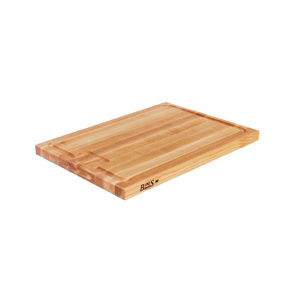 John Boos AUJUS 24" x 18" Boos Block Solid Rock Maple Cutting Board