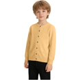 thumbnail image 2 of UACY Girls Cardigan Sweater School Uniforms Toddler Long Sleeve Button Knit Solid Sweaters Tops, 2 of 5