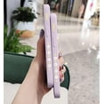 thumbnail image 5 of for iPhone 13 Pro Max Case Cute Flower Daisy Pattern Full Camera Lens Protection Shockproof TPU Bumper Liquid Silicone Protective Cover Phone Cases for iPhone 13 Pro Max 6.7" 5G-Purple, 5 of 8