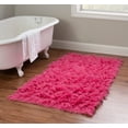 thumbnail image 6 of Linon Home Decor New Flokati Area Rug Collection, Fushcia, 3.5 x 5.5, 6 of 6
