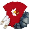 thumbnail image 3 of T-Shirt à Manches Courtes Imprimé pour Femme, 3 of 5