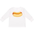 thumbnail image 3 of Inktastic Funny Hot Dog Boys or Girls Long Sleeve Toddler T-Shirt, 3 of 5