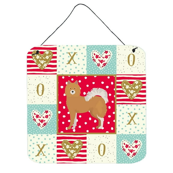 Elo Dog 1 Love Wall or Door Hanging Prints Red