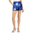 thumbnail image 3 of INC International Concepts Womens High Rise Tie Dye Belted Shorts Dahana Dye A S, 3 of 3