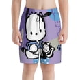 thumbnail image 3 of Pochacco Boys Swim Trunks Quick Dry Boards Shorts For Kids Beach Swim Shorts, 3 of 7