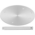 thumbnail image 1 of Heat Conduction Plate for Gas Stove,Heat Diffuser Stainless Steel Induction Adapter Plate Removable Handle, Coffee Milk Cookware Induction Hob Converter Disk 24cm, 1 of 7