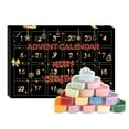 thumbnail image 3 of Festive Scents Aromatherapy Candle Advent Calendar And Valentine's Day Edition Wax Candles With Seasonal Fragrances For Holiday Cheer Relaxation, 3 of 6