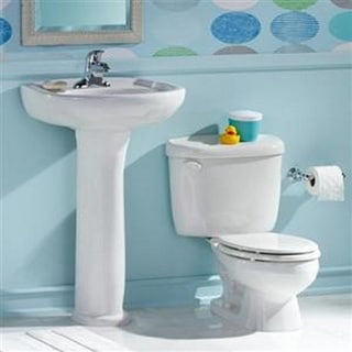 2315228.020 White /“Seat is sold separately/” American Standard 2315.228.020 Baby Devoro Flowise 10-Inch High Round Front Toilet