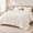 Cream White-King, variant on Faux Queenforter Set - Cream White Fsize Big Bubble Rabbit Bedding Sets Warm Cozy Fuzzy Bed 3 Pieces 1 And 2owcases