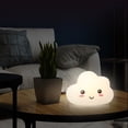 thumbnail image 4 of Adorable Luz De Noche De Nube Luminosa Para Niños, Luz De Noche De Guardería Suave Y Cálida Para Viajes De Baño De Medianoche, Cambio De Pañales De Alimentación De Bebé Speravity HA016614-00, 4 of 6