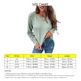 thumbnail image 2 of Suéter de punto para mujer suéter de punto cómodo Color puro transpirable para mujer para citas para el trabajo ANGGREK Otros, 2 of 5