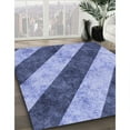 thumbnail image 3 of Ahgly Company Machine Washable Indoor Rectangle Transitional Day Sky Blue Area Rugs, 4' x 6', 3 of 7