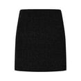 thumbnail image 2 of Short Skirts for Women High Waisted On Under $10 Solid Color Pleated Belt Pants High Waisted Skirt, 2 of 4