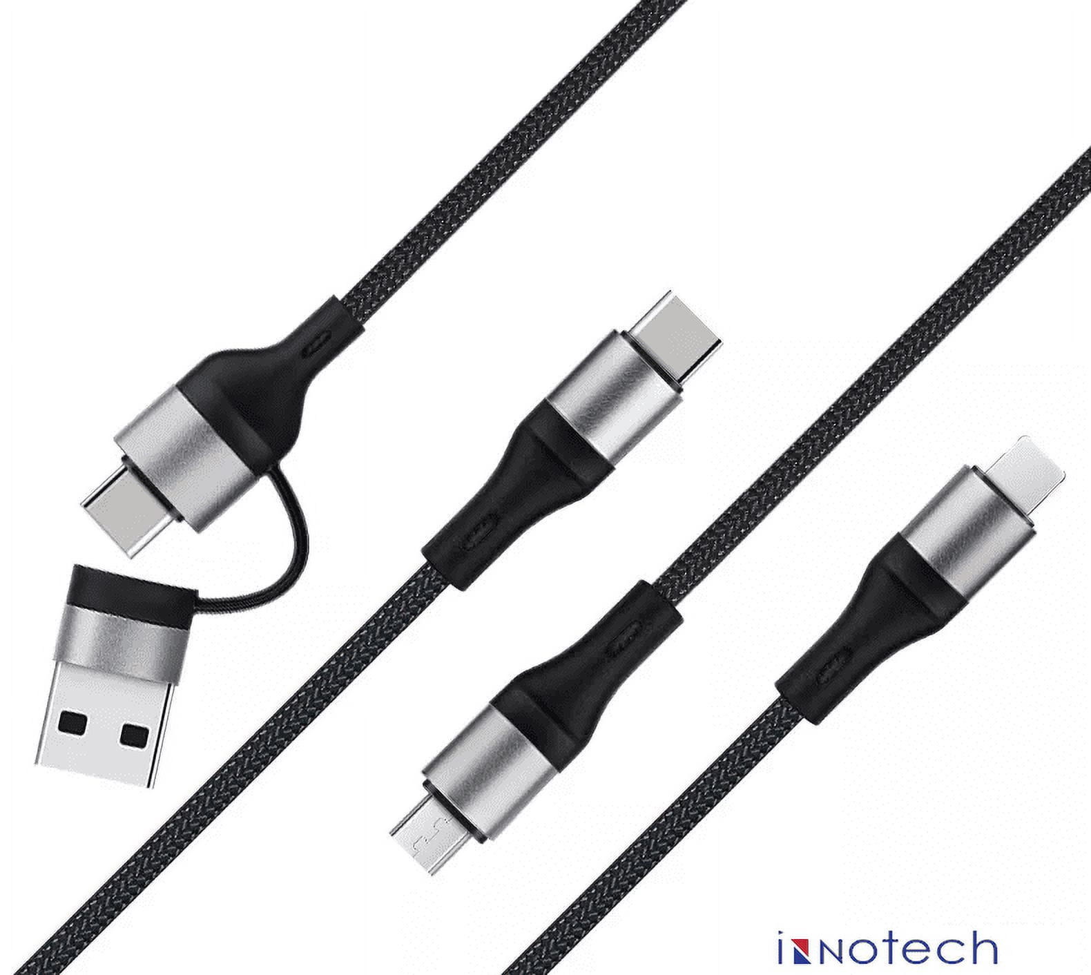 Câble recharge USB-C vers USB-C 100W 5A charge rapide 50cm