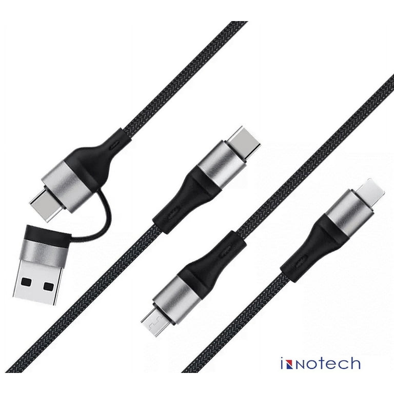2in1 USB Type-C Fast Charging & Data Transfer Sync Cable 1.2m
