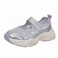 thumbnail image 4 of Purple Children Athletic Footwear With Mesh Fabric And Ventilation Holes, For Active Play And Fun, 4 of 9