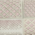 thumbnail image 5 of Nourison Natural Leather Hide Textured Rose Decorative Throw Pillow , 14" x 32", 5 of 5