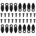 thumbnail image 1 of Uxcell 100Pcs Sujetadores de Botón de Marco de Foto 100Pcs Tornillos Juego de Sujetadores de Botón para Colgar Imágenes, Negro, 1 of 6
