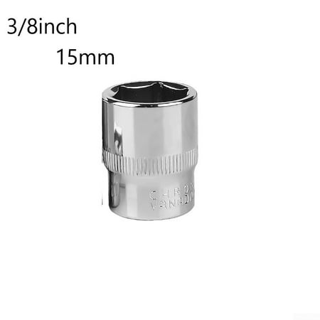 

1pc 6-22mm 3/8in Head Hex Keys Socket Wrench Metric Double End Hexagons Sleeve