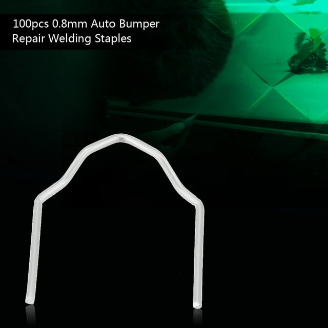 100pcs Bumper Repair , V Style 0.8mm , Auto Bumper , For Car Cracked Areas Bumper Repair