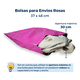 thumbnail image 3 of Bolsas para Envío premium Para Paquetes 37x48 100pz Rosa, 3 of 4