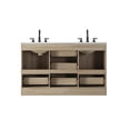 thumbnail image 6 of Elegant Lighting VF2854DEX Soma 54" Free Standing Double Basin Vanity Set - Expresso, 6 of 7