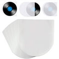 thumbnail image 1 of TXIN 100 Pieces Vinyl Record Inner Sleeves Anti Static LP Record Protective Inner Sleeves Covers, 1 of 5