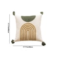 thumbnail image 3 of Los Regalos de la Oficina Nueva Funda de Almohada India con Franja Circular de Terciopelo, Cojín Moderno Y Elegante de la Oficina Funda de Almohada Conjunto de Regalo de Belleza, 3 of 6
