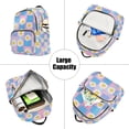 thumbnail image 5 of FORMRS Mini Backpack Purse for Women Quilted Travel Daypack Casual Shoulder Bag, Playful Daisy, 5 of 7