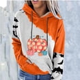 thumbnail image 2 of Sudadera para mujer Otoño Sudaderas Festival de moda Acción de gracias Impreso Blusa suelta de manga larga Tops casuales Sudaderas con capucha Odeerbi ODB-5, 2 of 5