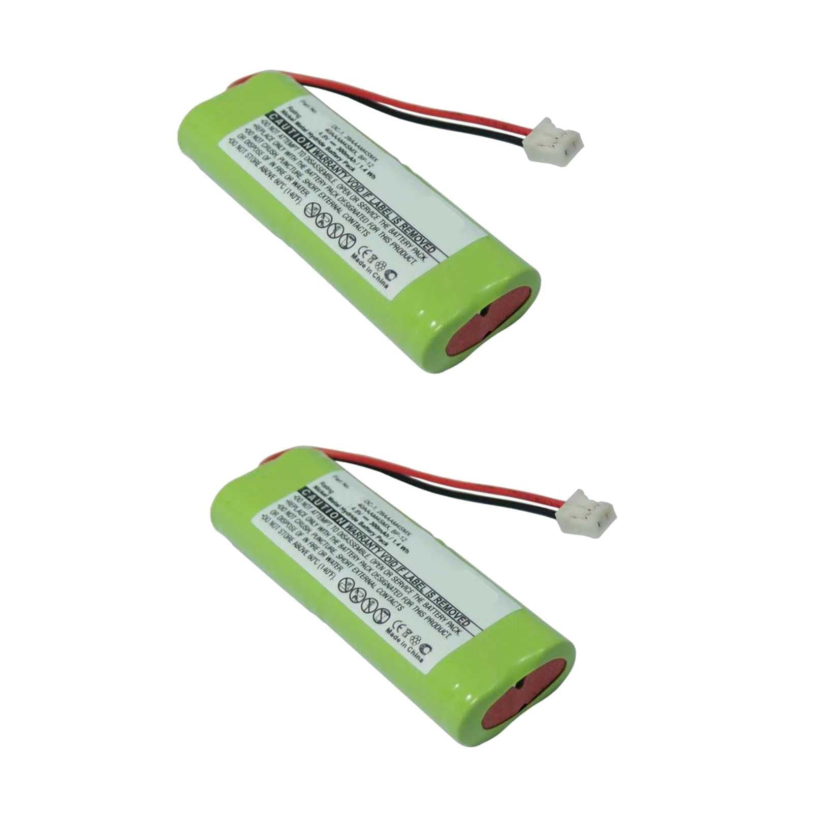 2x 4.8V Rechargeable Dog Collar Replacement Battery For Obedience