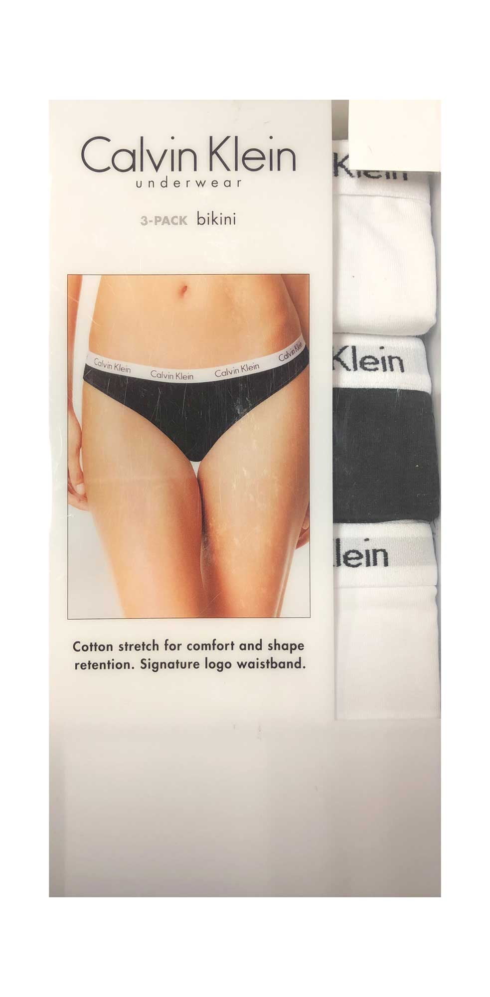 Calvin Klein Cotton Bikini Underwear Panty 3-Pack 