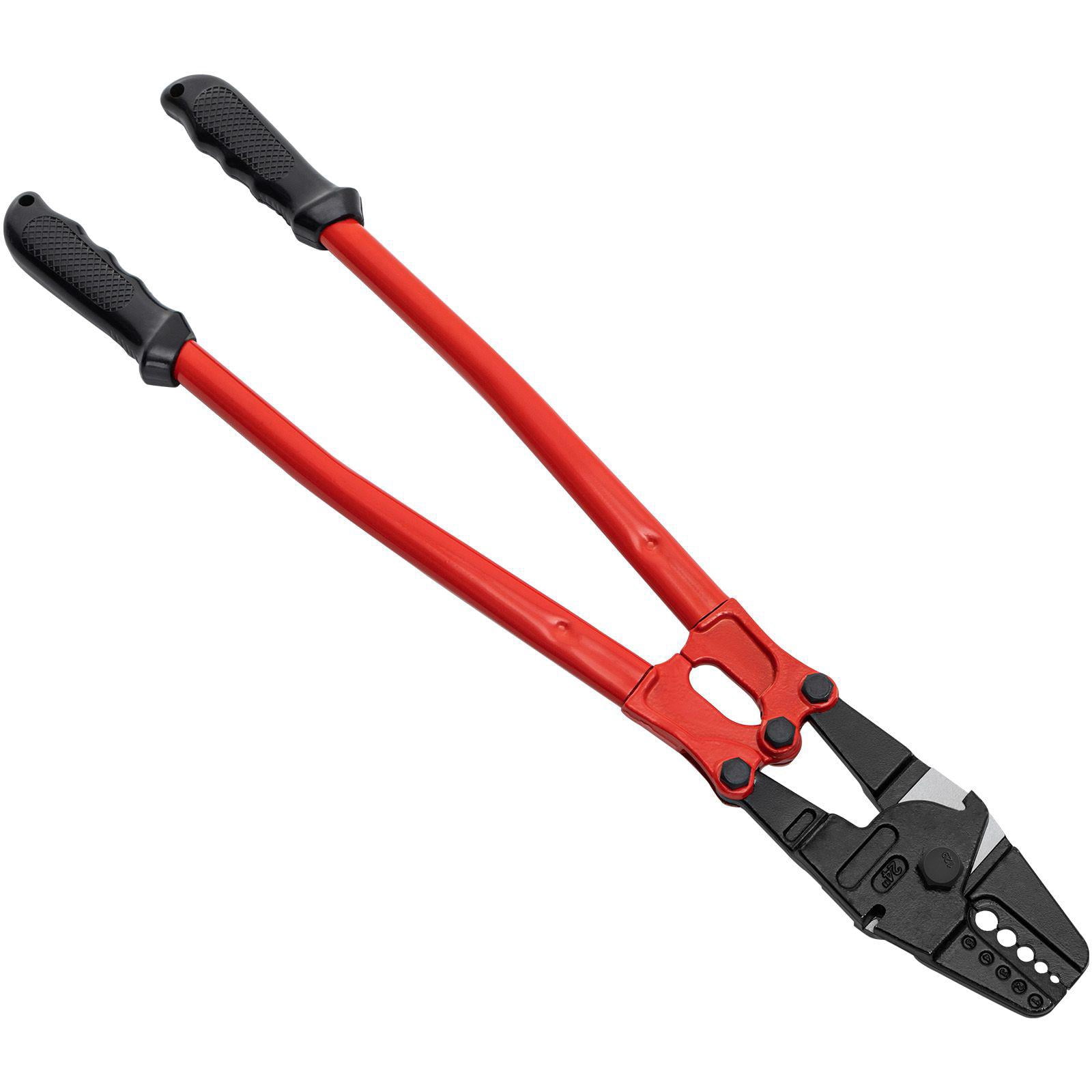 24 Inch Hand Swager Cable Wire Rope Cutter with Aluminum Copper Sleeves for 1/16 3/32 1/8 5/32 3/16 Inch