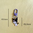 thumbnail image 1 of 1/4 Uds Kawaii Sanrio Kuromi llavero de dibujos animados Anime Cinnamoroll bolso colgante llavero de coche accesorios regalo, 1 of 5